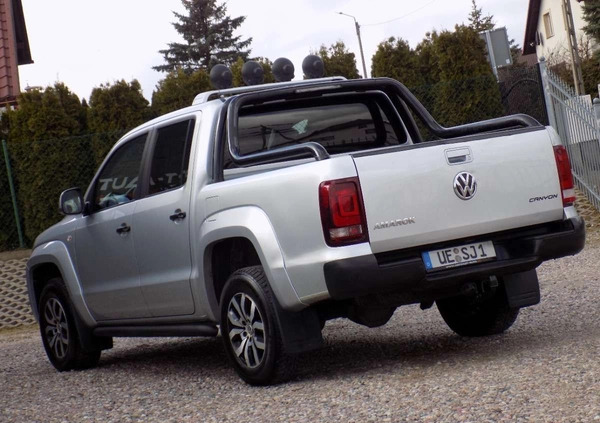 Volkswagen Amarok cena 89999 przebieg: 169999, rok produkcji 2016 z Ciężkowice małe 529